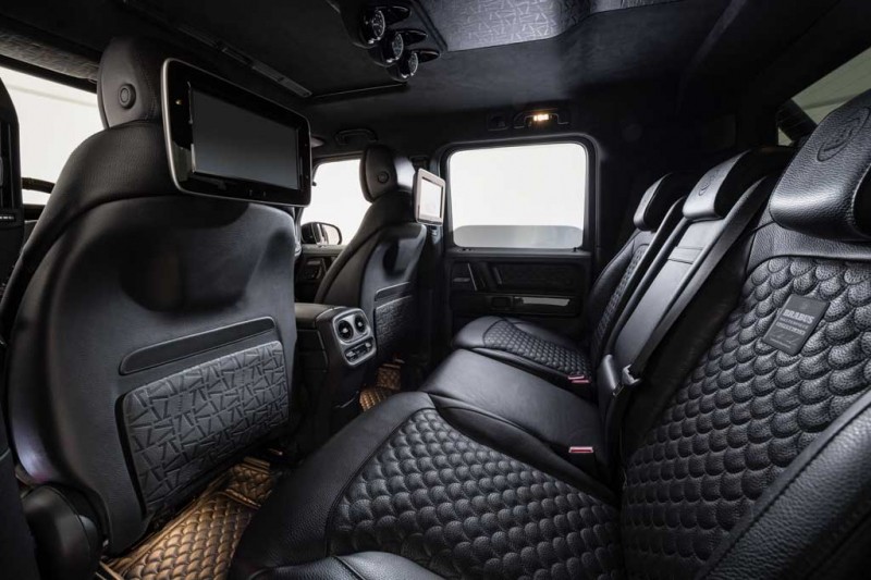 Brabus 800 Adventure XLP Superblack: «заряженный» пикап на базе Mercedes-AMG G63