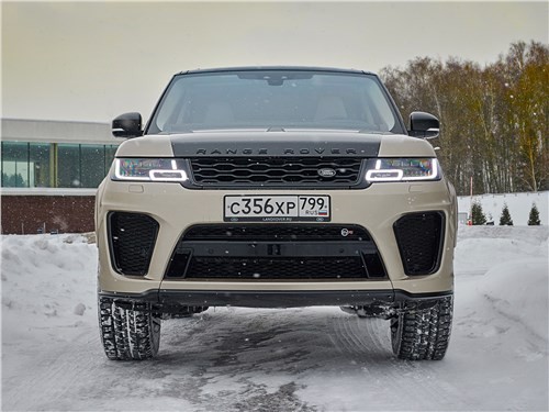 Range Rover Sport SVR - когда роскошь и скорость - это одно и то же