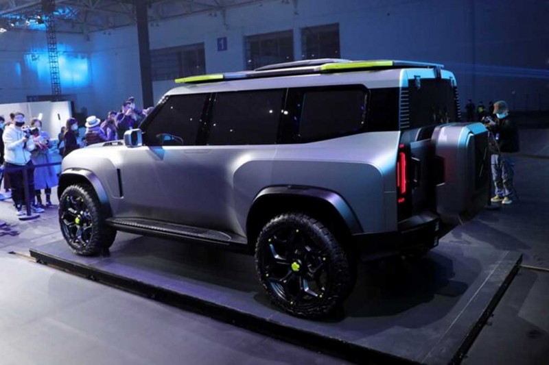 Китайцы показали концепт брутального внедорожника Jetour T-X