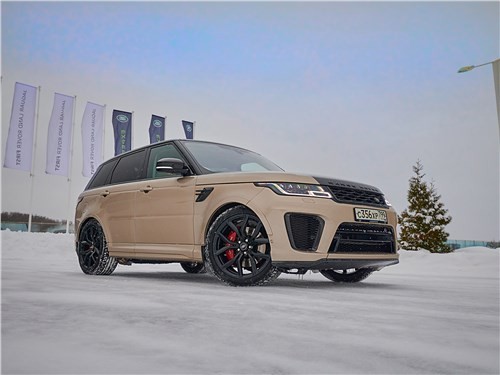 Range Rover Sport SVR - когда роскошь и скорость - это одно и то же