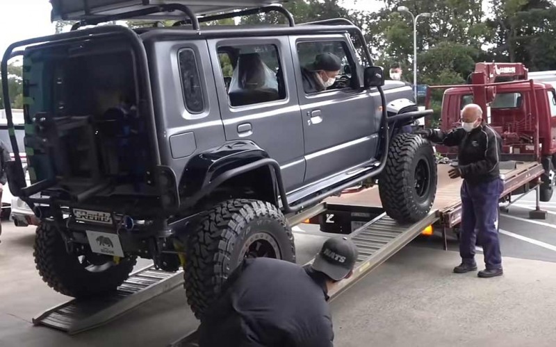 В Токио показали пятидверный Suzuki Jimny для экстремального бездорожья