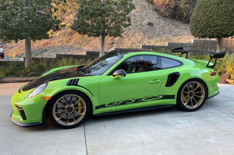 Ценник за Porsche 911 GT3 RS Weissach на аукционе не дотягивает до изначальной стоимости