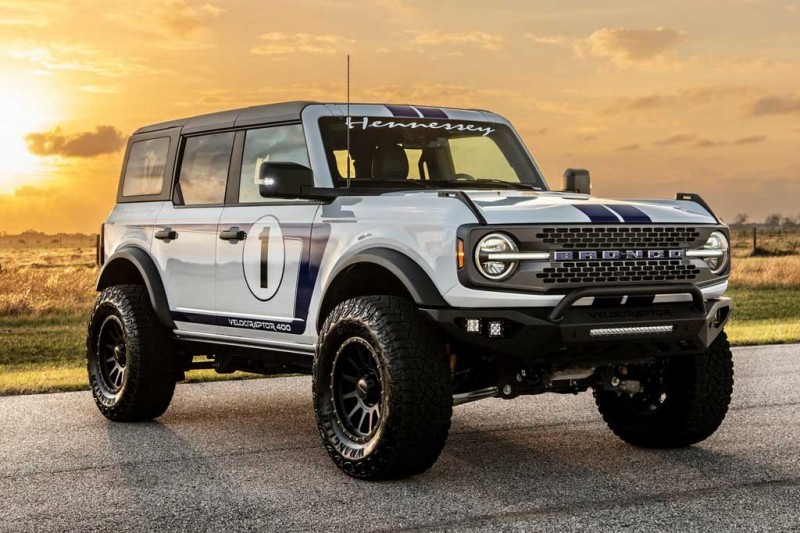 В ателье Hennessey приступили к выпуску Velociraptor 400 на базе Ford Bronco