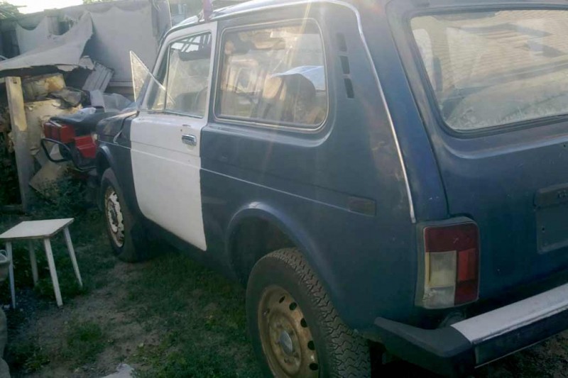 Эффектная Lada Niva 1982 года из Казахстана: 18-дюймовые колеса и салон от Mercedes