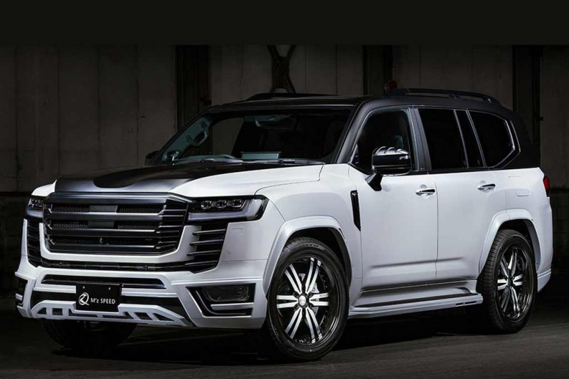 Toyota Land Cruiser 300 получил спортивный обвес от ателье M’z Speed 1 Toyota Land Cruiser 300 получил спортивный обвес от ателье M’z Speed