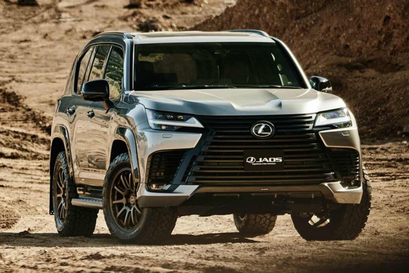 Lexus LX600 получил «внедорожный» тюнинг-кит от японской фирмы Jaos