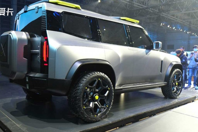 Китайцы показали концепт брутального внедорожника Jetour T-X