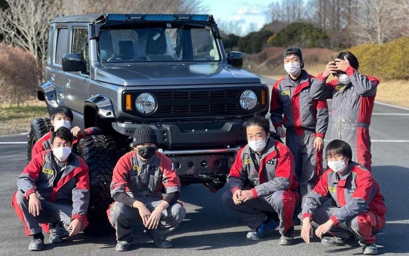 В Токио показали пятидверный Suzuki Jimny для экстремального бездорожья
