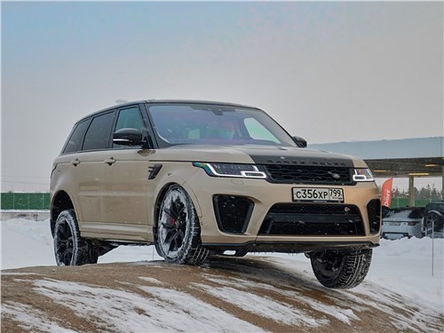 Range Rover Sport SVR - когда роскошь и скорость - это одно и то же