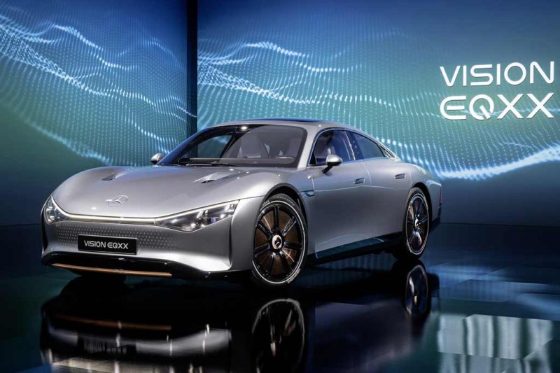 Mercedes-Benz Vision EQXX: электрический концепт с 1 000-километровым запасом хода