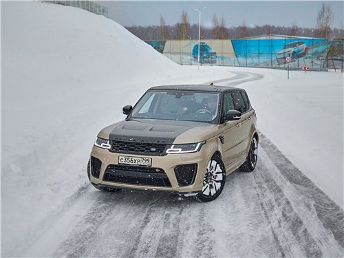 Range Rover Sport SVR - когда роскошь и скорость - это одно и то же