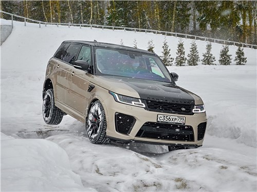 Range Rover Sport SVR - когда роскошь и скорость - это одно и то же