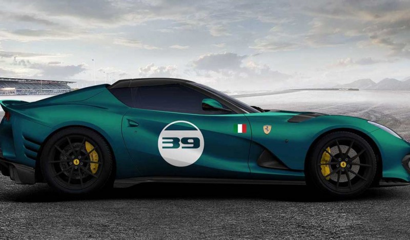 К мероприятию «Ferrari Cavalcade» готовят пять особых версий купе 812 Competizione A 3 К мероприятию «Ferrari Cavalcade» готовят пять особых версий купе 812 Competizione A