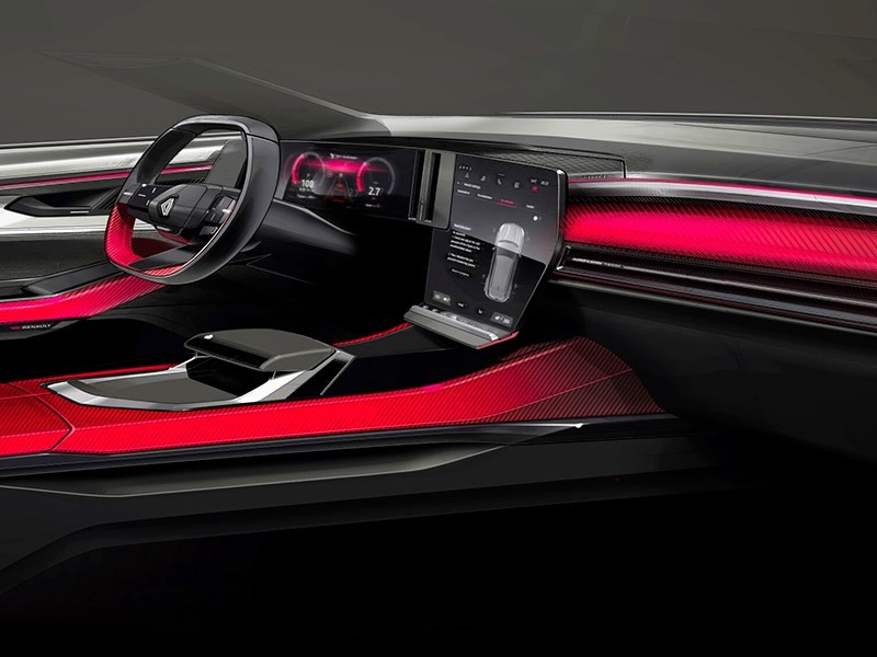 Renault показали интерьер нового кроссовера Austral