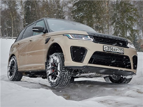 Range Rover Sport SVR - когда роскошь и скорость - это одно и то же
