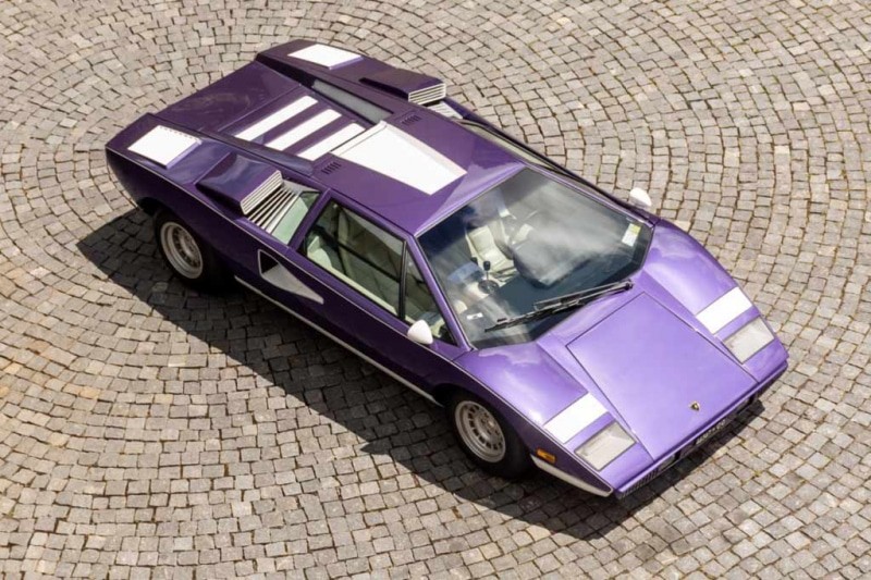 На продажу выставлен один из двух фиолетовых Lamborghini Countach LP400 &laquo;Periscopica&raquo;