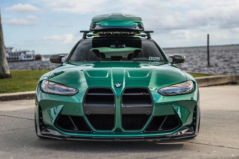 В ателье Vorsteiner попытались решить проблему громадных &laquo;ноздрей&raquo; на BMW M3 и M4