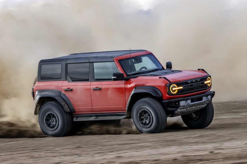 Внедорожник Ford Bronco обзавелся экстремальной модификацией Raptor