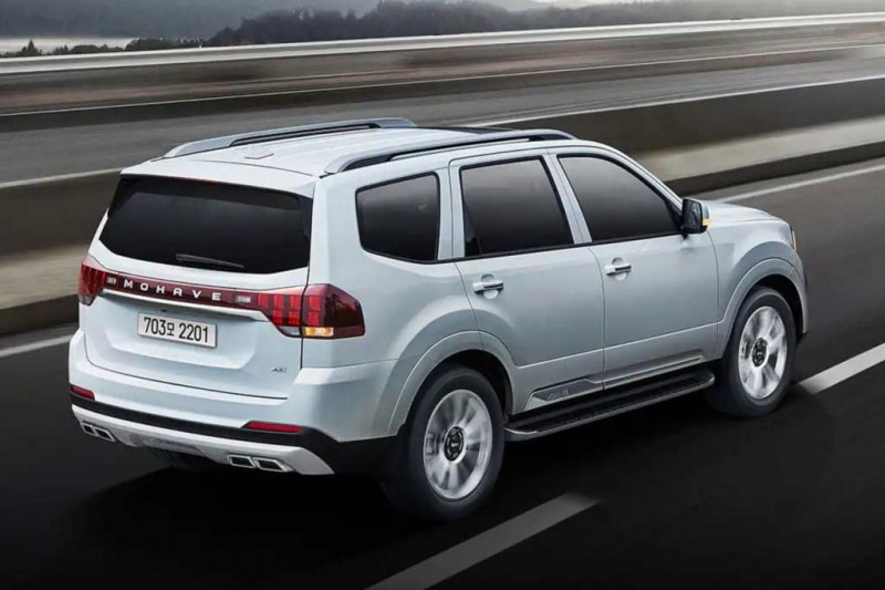 KIA Mohave все же примерил новый логотип: но это версия 2023 модельного года 2 KIA Mohave все же примерил новый логотип: но это версия 2023 модельного года