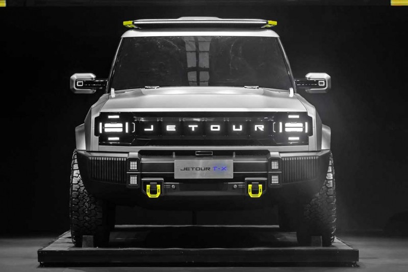 Китайцы показали концепт брутального внедорожника Jetour T-X