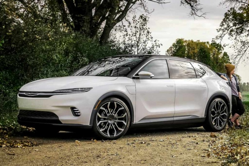 На выставке CES 2022 американцы показали электрический Chrysler Airflow Concept