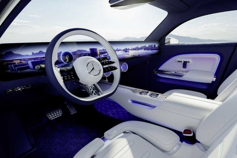 Mercedes-Benz Vision EQXX: электрический концепт с 1 000-километровым запасом хода