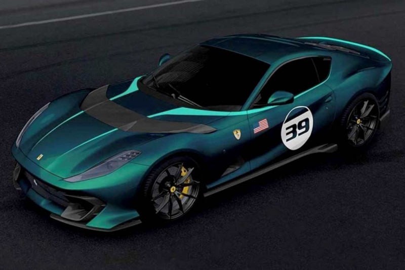 К мероприятию «Ferrari Cavalcade» готовят пять особых версий купе 812 Competizione A 1 К мероприятию «Ferrari Cavalcade» готовят пять особых версий купе 812 Competizione A