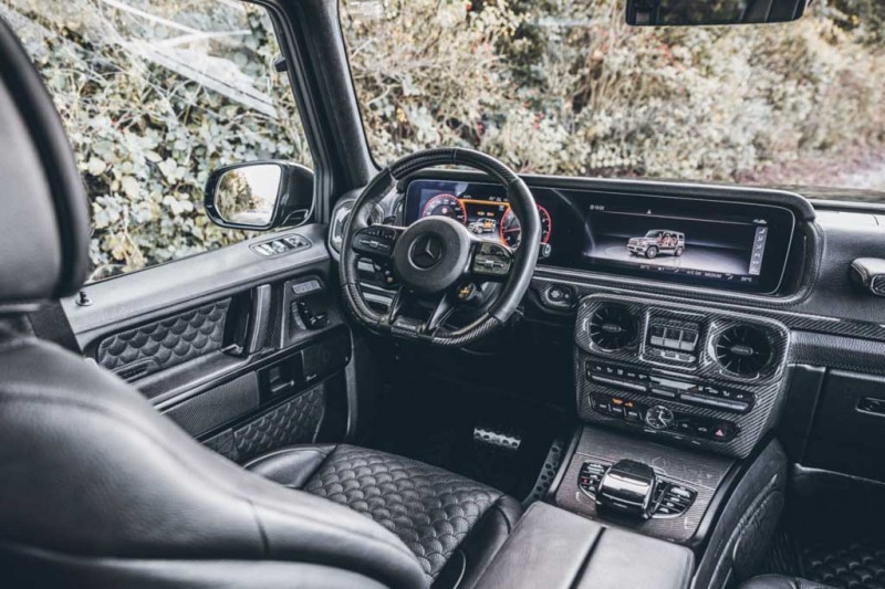 Brabus 800 Adventure XLP Superblack: «заряженный» пикап на базе Mercedes-AMG G63