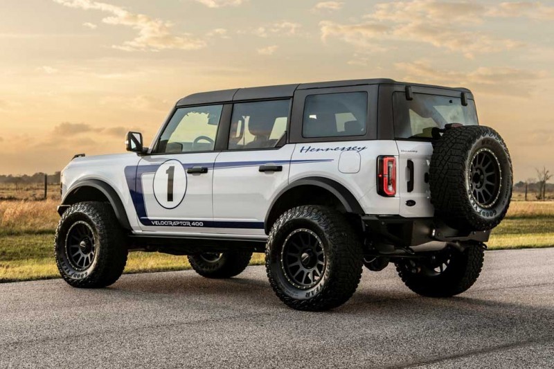 В ателье Hennessey приступили к выпуску Velociraptor 400 на базе Ford Bronco