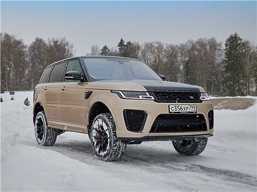 Range Rover Sport SVR - когда роскошь и скорость - это одно и то же