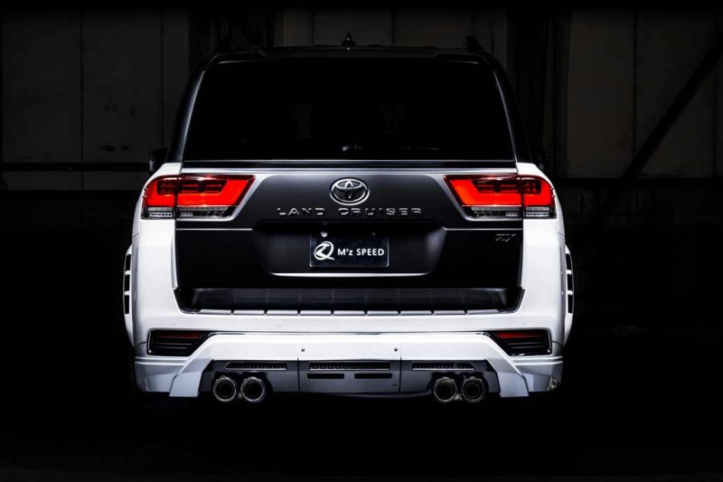 Toyota Land Cruiser 300 получил спортивный обвес от ателье M’z Speed 5 Toyota Land Cruiser 300 получил спортивный обвес от ателье M’z Speed