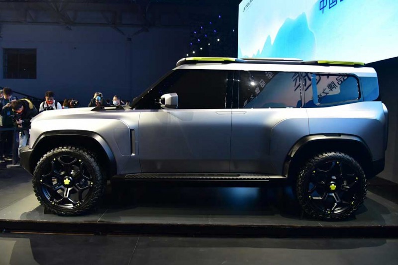 Китайцы показали концепт брутального внедорожника Jetour T-X