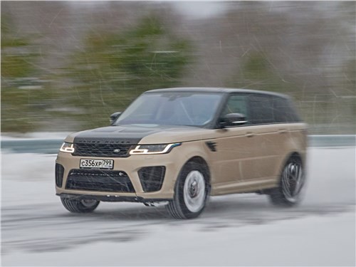 Range Rover Sport SVR - когда роскошь и скорость - это одно и то же