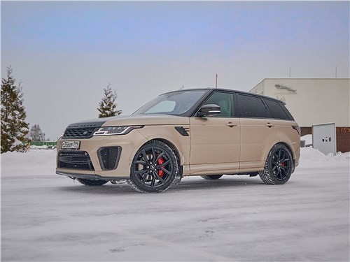 Range Rover Sport SVR - когда роскошь и скорость - это одно и то же
