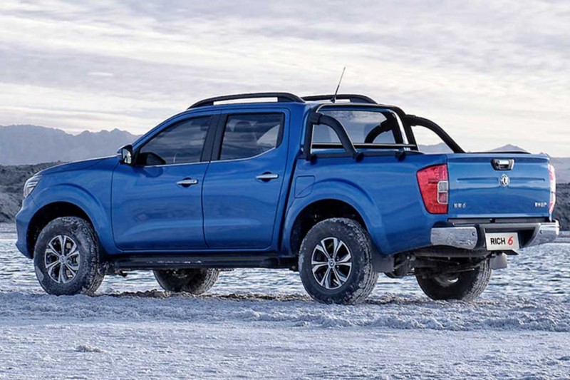 В России появится Dongfeng Rich 6: это перелицованная версия пикапа Nissan Navara