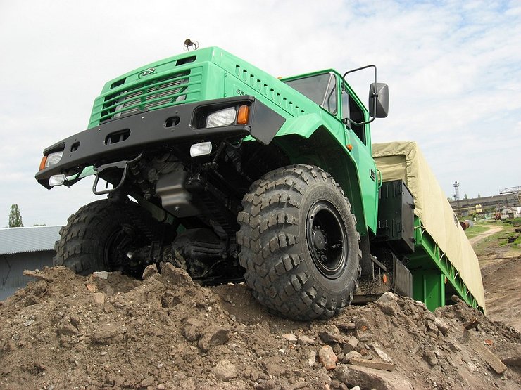 Kraz неожиданно модернизировал знаменитую модель 30-летней давности