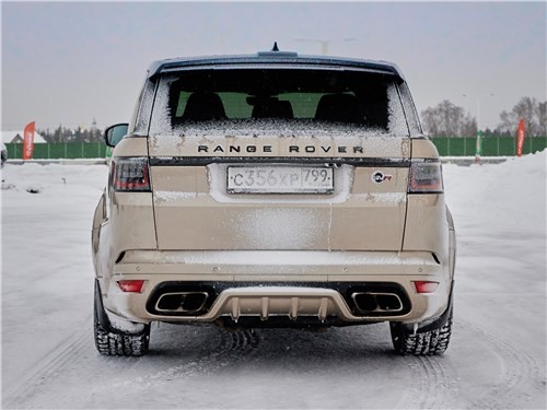 Range Rover Sport SVR - когда роскошь и скорость - это одно и то же