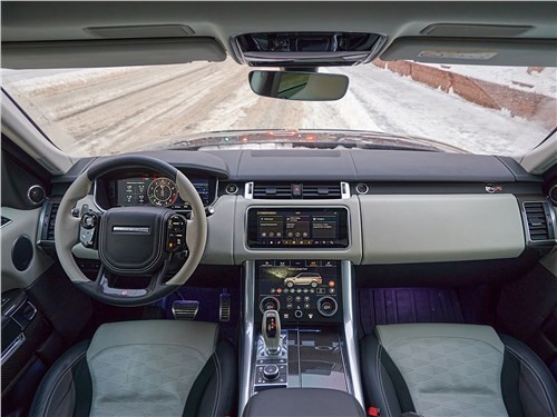 Range Rover Sport SVR - когда роскошь и скорость - это одно и то же