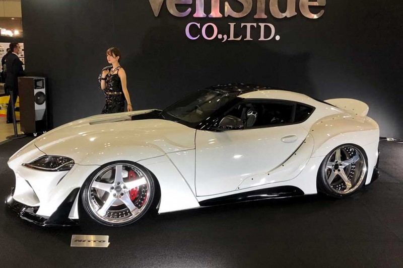 Toyota GR Supra с обвесом от Veilside стала одной из главных премьер автосалона в Токио