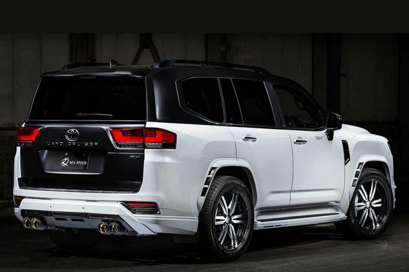 Toyota Land Cruiser 300 получил спортивный обвес от ателье M’z Speed 2 Toyota Land Cruiser 300 получил спортивный обвес от ателье M’z Speed