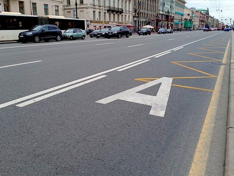 В текущем году в Москве появится больше выделенных полос