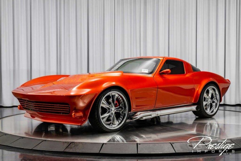 Доработанный Corvette 1964 года с мотором LS6 V8 продают за 30 млн рублей