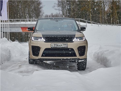 Range Rover Sport SVR - когда роскошь и скорость - это одно и то же