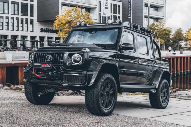 Brabus 800 Adventure XLP Superblack: «заряженный» пикап на базе Mercedes-AMG G63