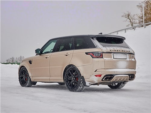 Range Rover Sport SVR - когда роскошь и скорость - это одно и то же
