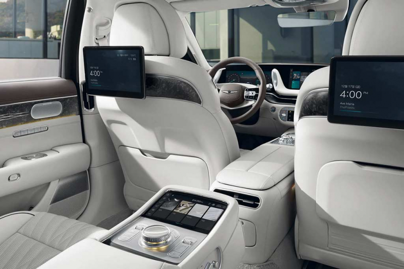 Genesis G90 2022: корейцы представили флагманский седан второго поколения
