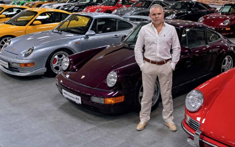 Машинами особо не увлекался: украинец рассказал про свою коллекцию Porsche