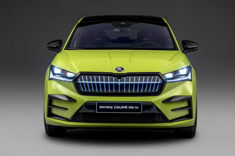 Чехи рассекретили купеобразный электрический кроссовер Skoda Enyaq Coupe iV