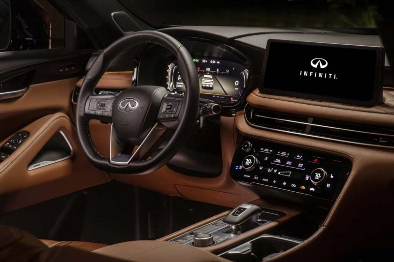 Новый кроссовер Infiniti QX60 2022 стал солиднее и современнее