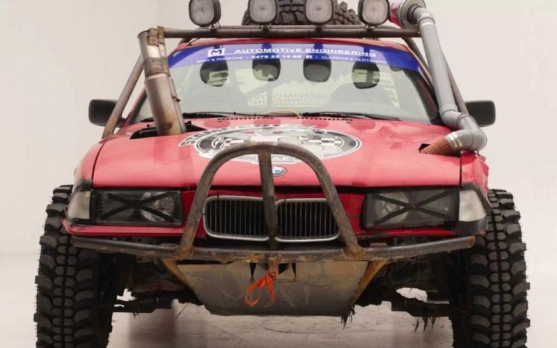 На базе старого купе BMW E36 построили суровую внедорожную модификацию